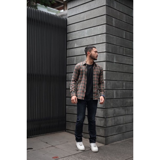 Mubeng X Bleed Limited Kemeja Flannel Code 08