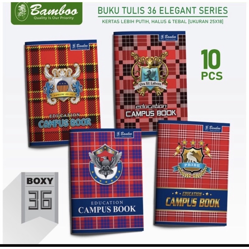 

BUKU CAMPUS 36 Lembar / buku boxy 36 lembar murah