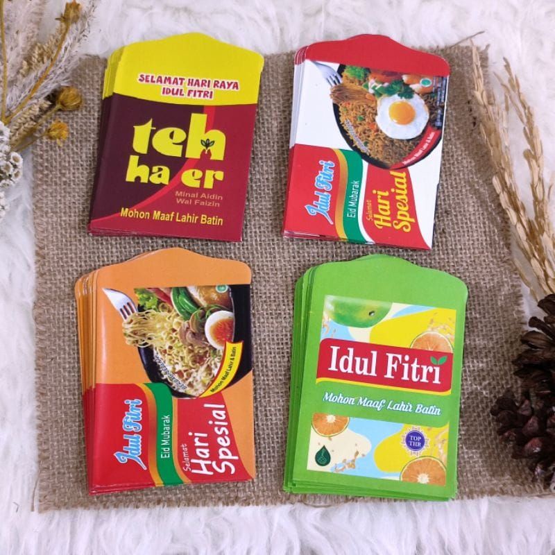 

VIRAL SNACK AMPLOP LEBARAN | Amplop Lebaran Idul Fitri Murah | Kualitas Bagus Murah Cantik dan Custom | Angpao Harga Dijamin Murah Meriah dan Grosir | Motif Lucu Ukuran 7 x 12 cm