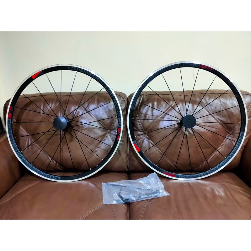 Wheelset Rujixu DTXT-8.0 30mm - hub merah dan hitam