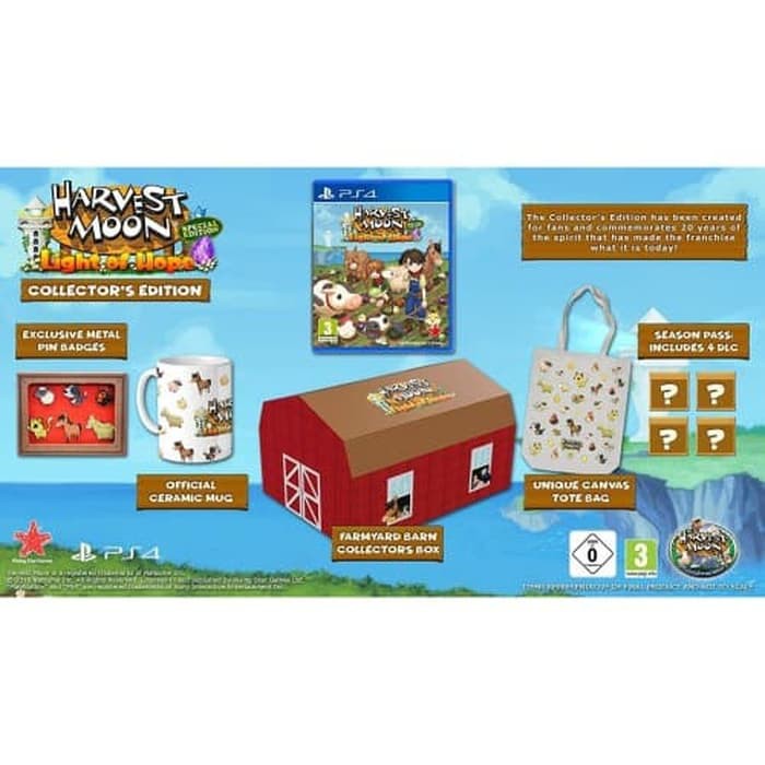 PS4 Harvest Moon: Light of Hope [Collector's Edition] region 2