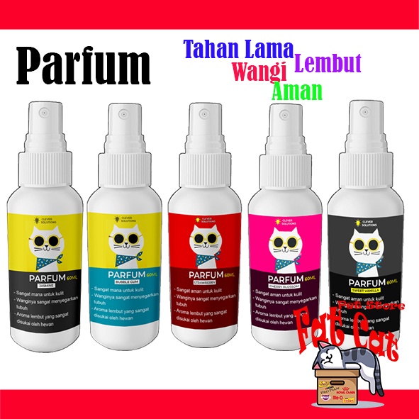 Parfum Kucing Kelinci Hamster Sugar Glider Pelembut Bulu Premium Wangi