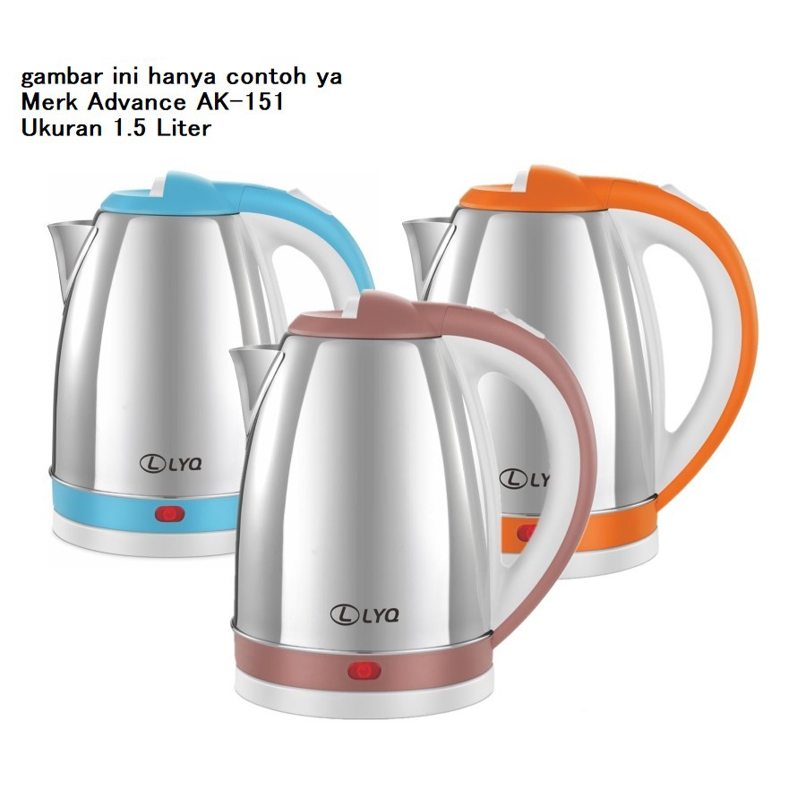 Teko Listrik/Kettle Listrik Advance 1.5 Liter AK151