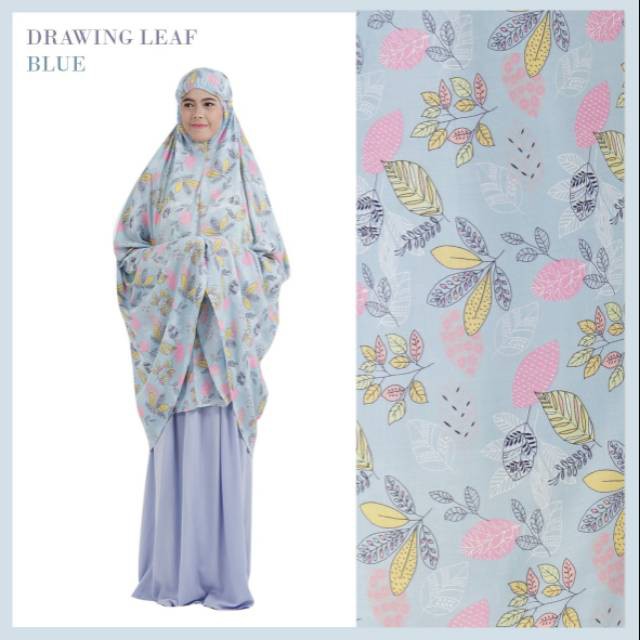 

RumahTazkia Drawing Leaf Blue