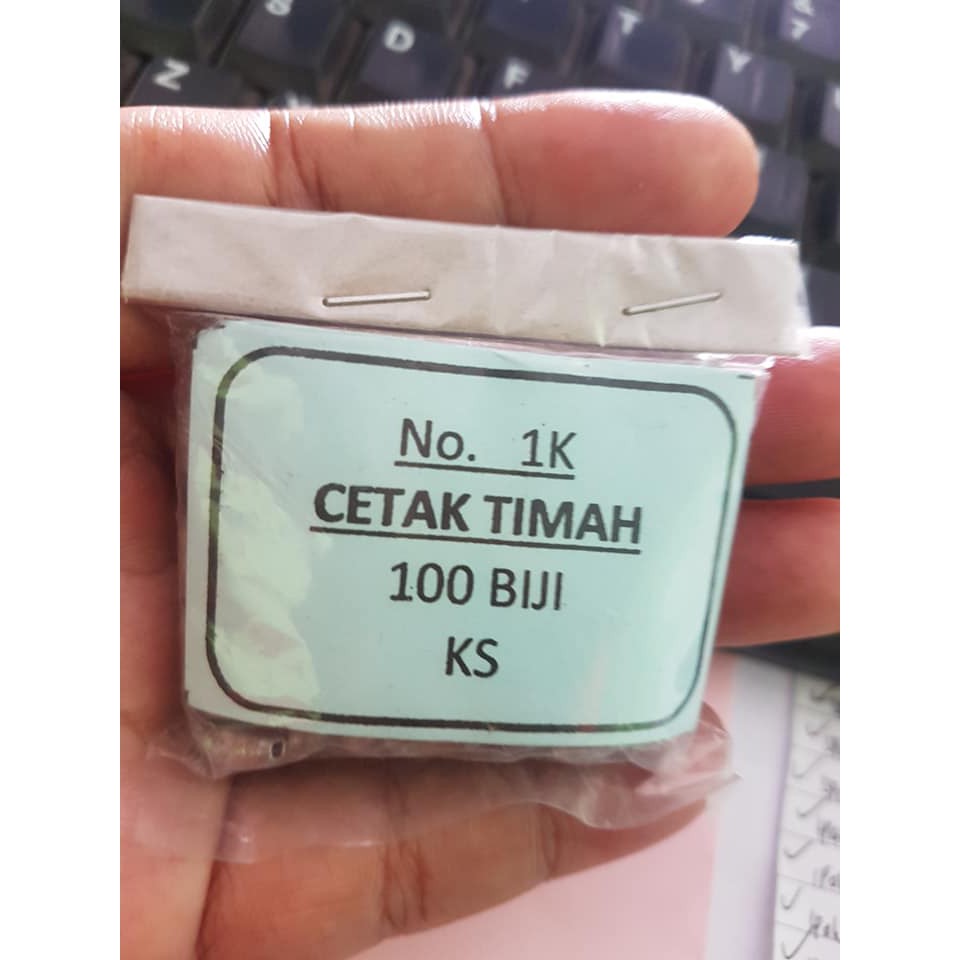 TIMAH MLINJO 1K 1 GRAM /  TIMAH PANCING MODEL MELINJO