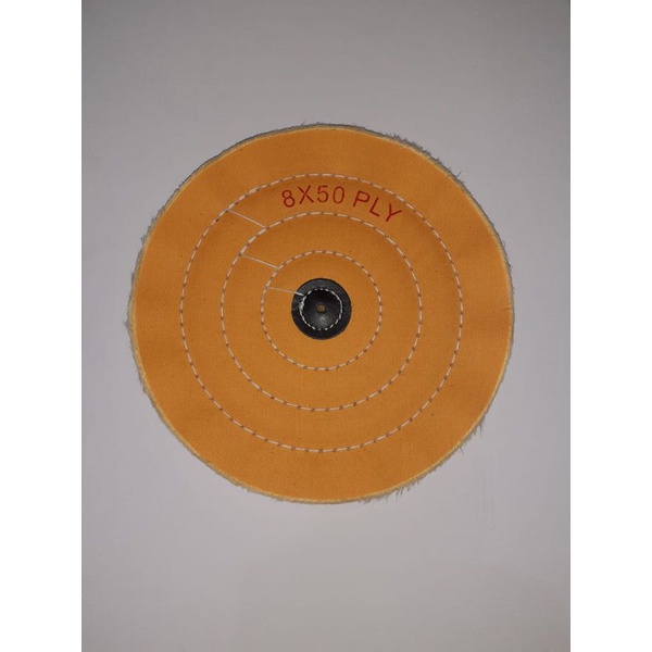 Kain Poles Kuning 8 inch Untuk Mesin Poles