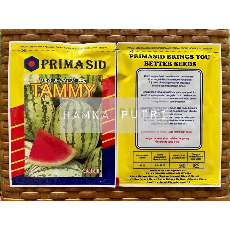 semangka TAMMY F1 400 butir