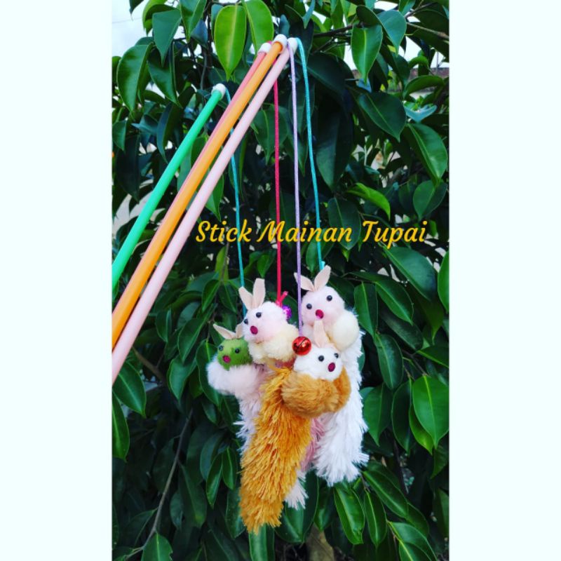 Mainan kucing stick toys cat toys TUPAI tongkat teaser