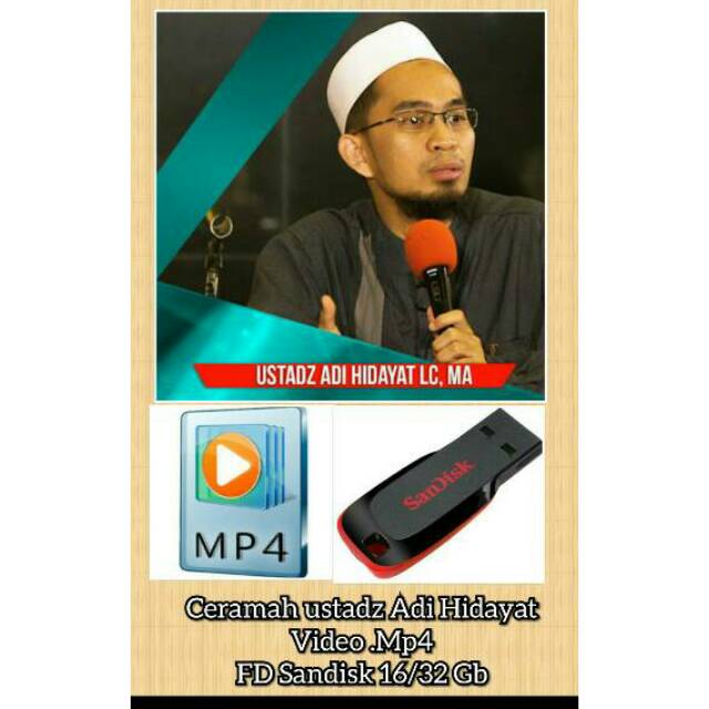 Flashdisk Kumpulan Kajian Ust Adi Hidayat Shopee Indonesia