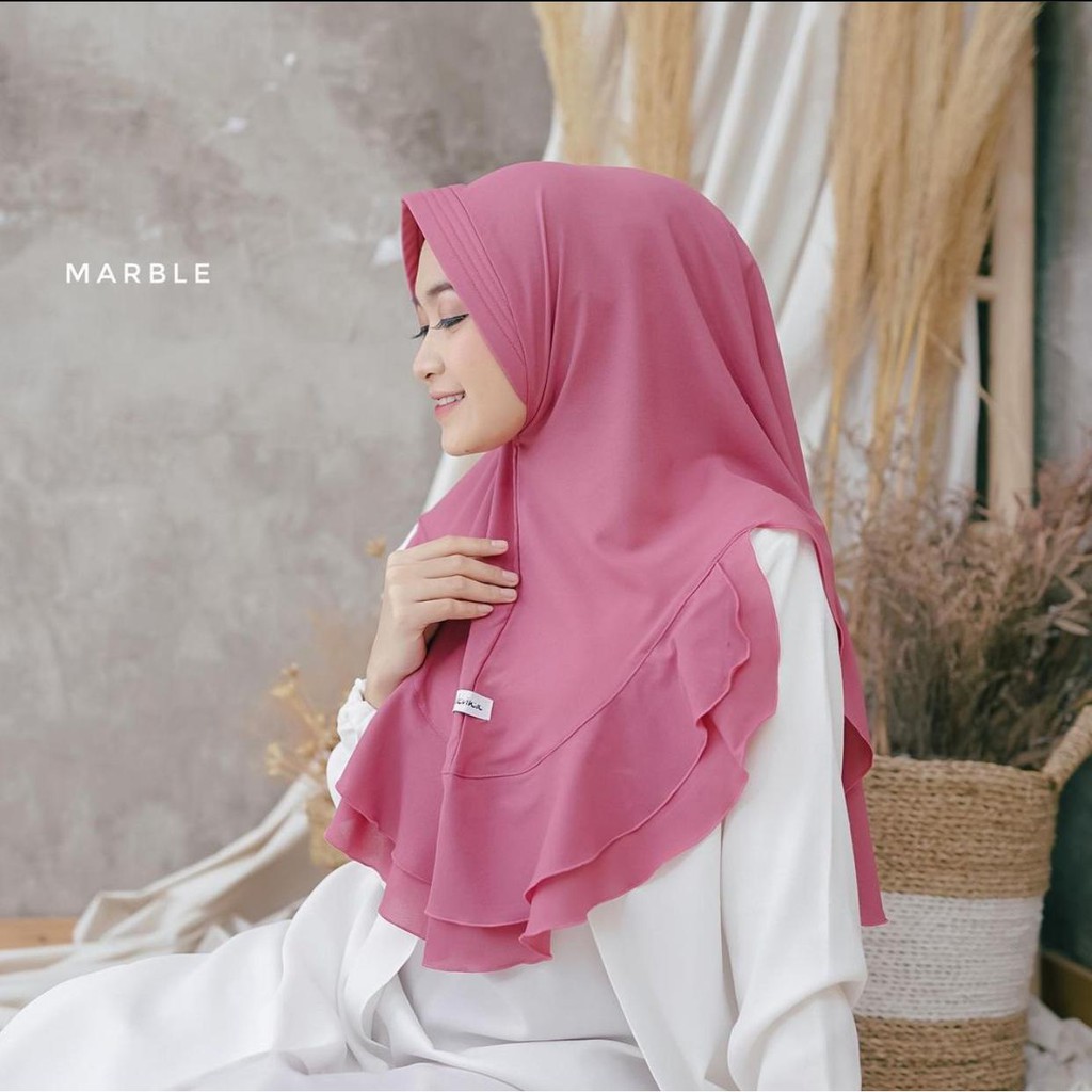 KHIMAR AMEERA ORIGINAL BYDEVINA-Marble