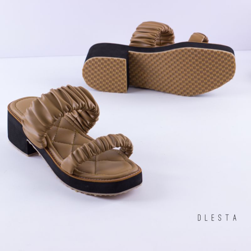 heels - sepatu sandal wanita || NINDY || sandal wanita kekinian By DLESTA