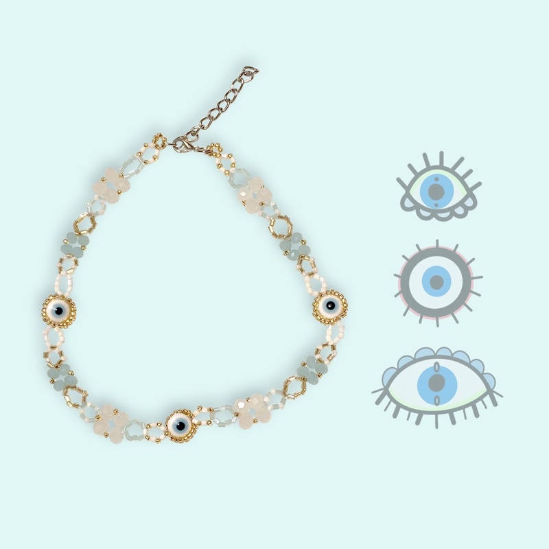 evil eye chocker (kalung mata)