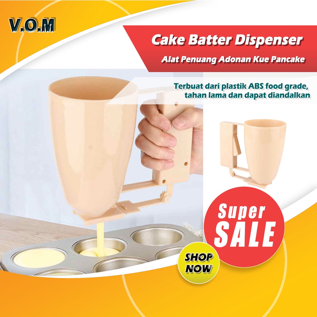 Cake Batter Dispenser - Alat Penuang Adonan Kue Pancake Corong 0704