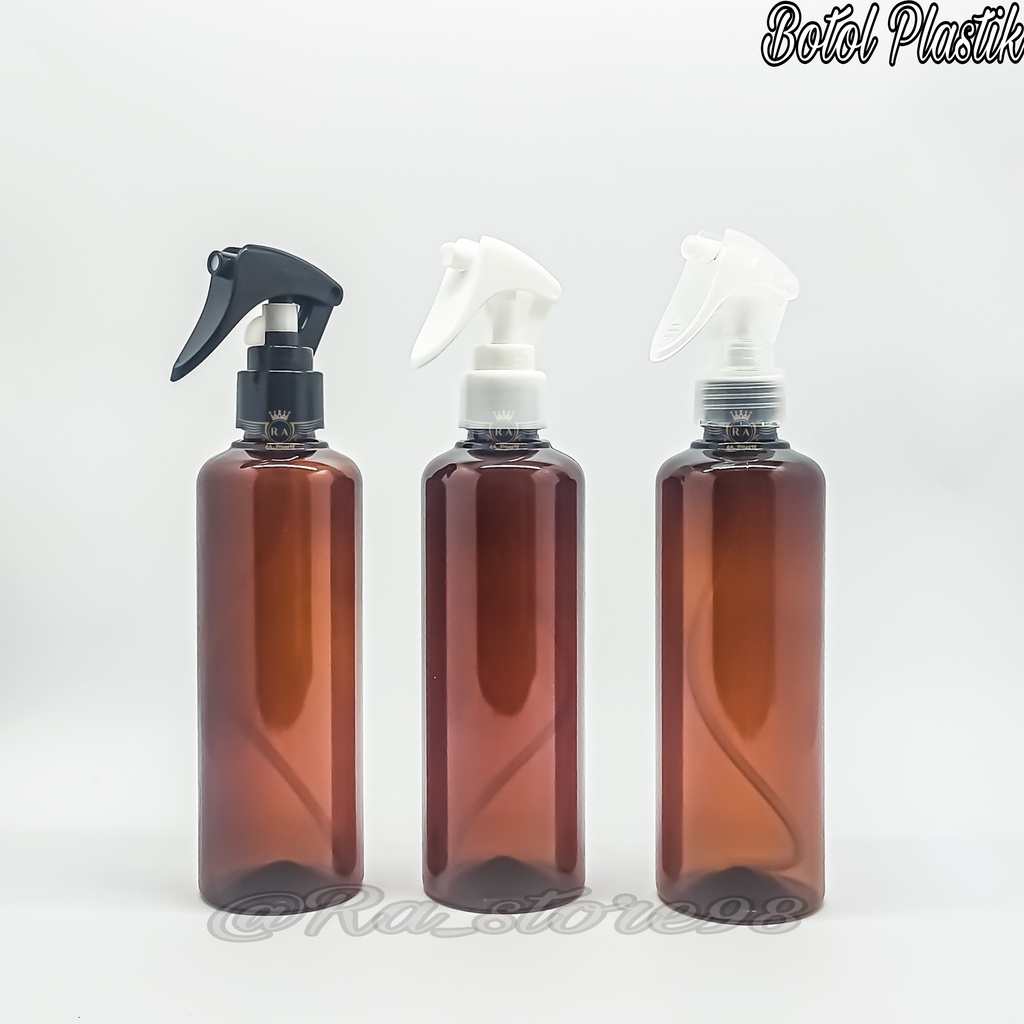 Botol Spray Trigger 250ml Amber / Botol Trigger Spray 250Ml Coklat