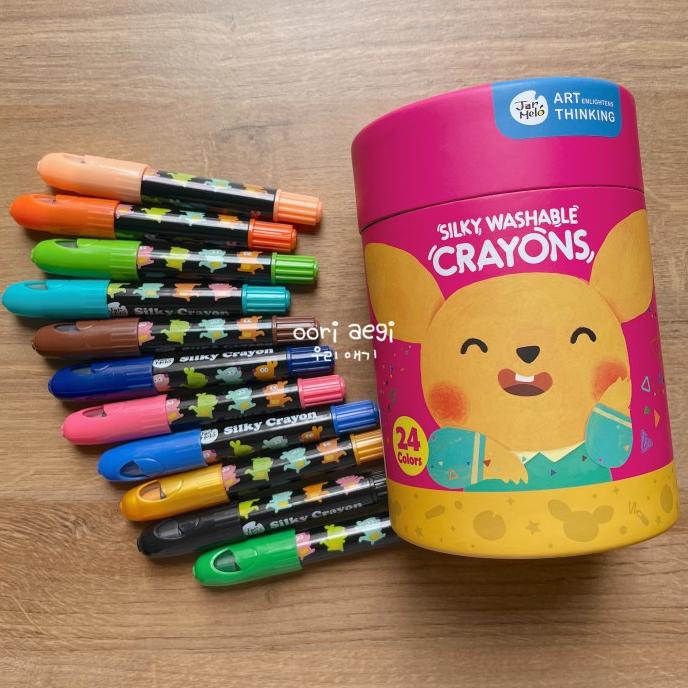 

(BISA COD) Jar Melo Non Toxic Silky Crayon LIMITED EDITION Kode 977