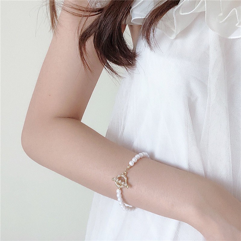 Gelang Mutiara Gaya Retro Korea Untuk Fashion