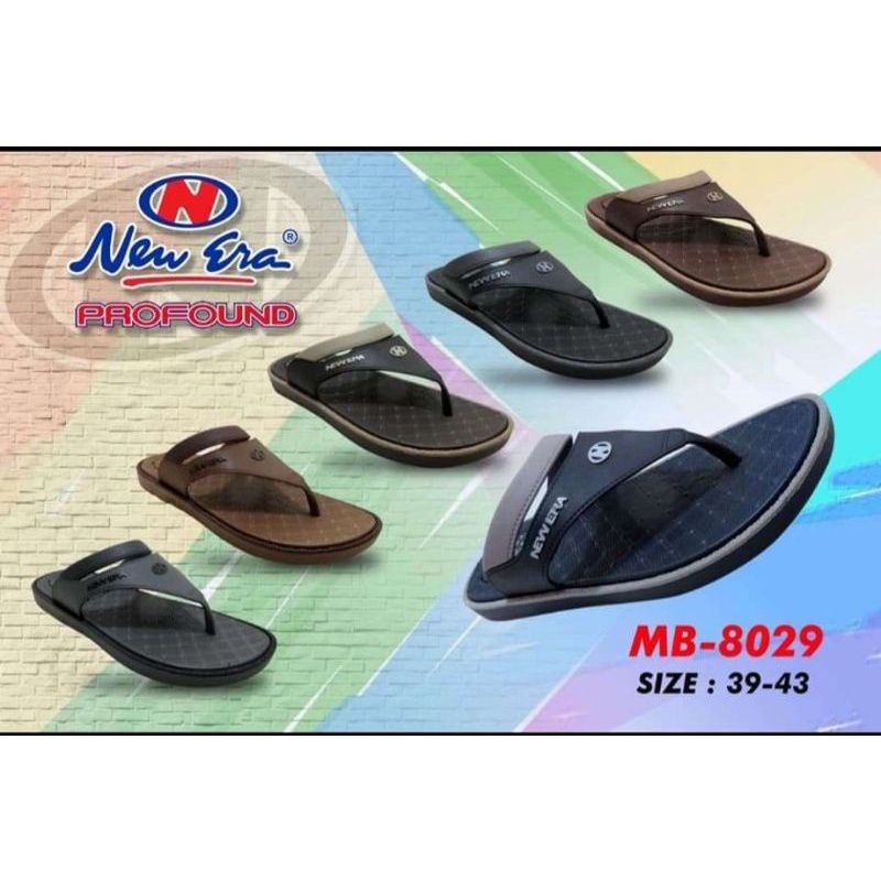 SANDAL JEPIT KARET NEW ERA MB 8029 PRIA(39-43)