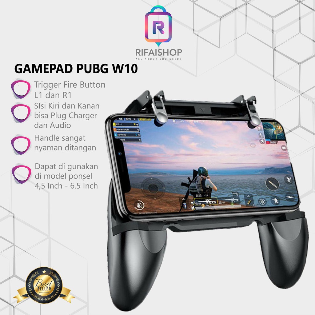 GAMEPAD PUBG W10 Joystick TriggerL1R1 L1 R1Button Standing