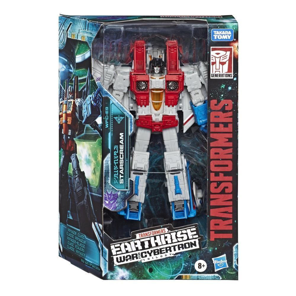 TRANSFORMERS War For Cybertron Earthrise Voyager Starscream Figure