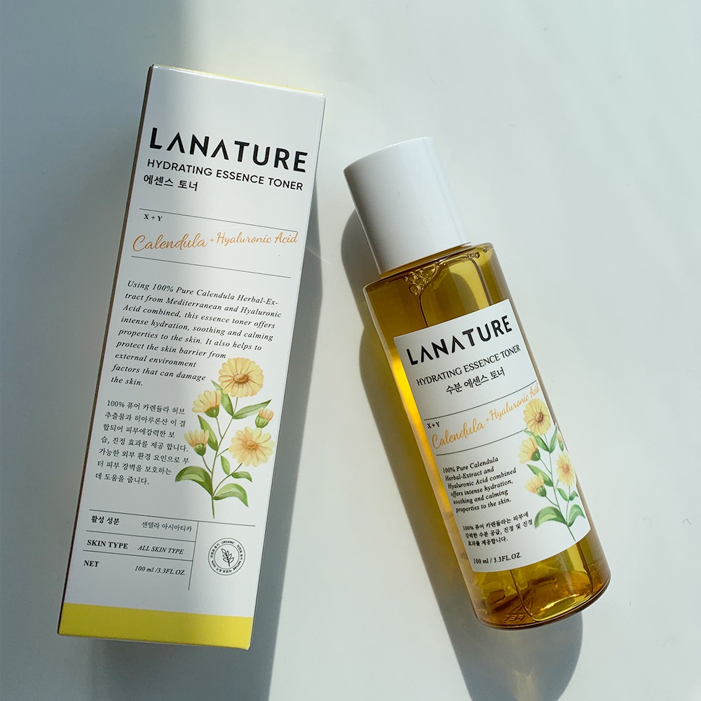 lanature 100% Calendula Hydrating Toner 100ml Soothing and Calming
