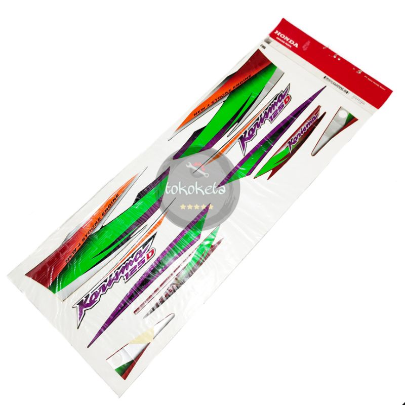 Striping Body Karisma Ori Original Stiker Karisma Kharisma Original
