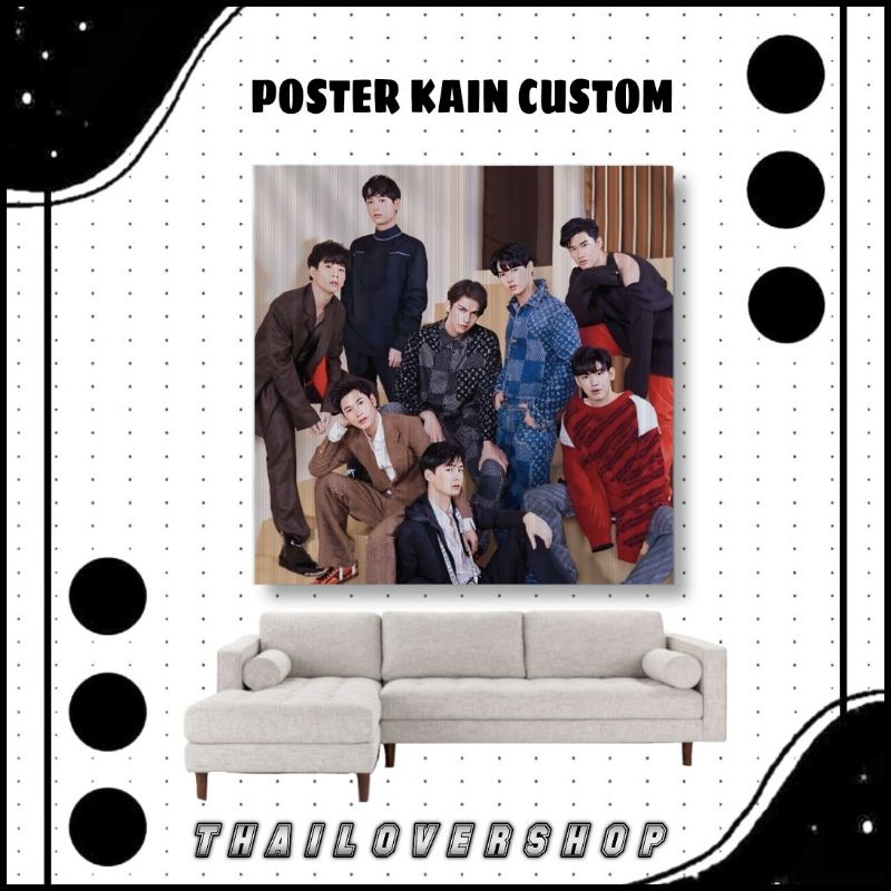 POSTER KAIN CUSTOM REQUEST HIASAN DINDING WALL DECOR RAIKANTOPENI THAI ACTOR