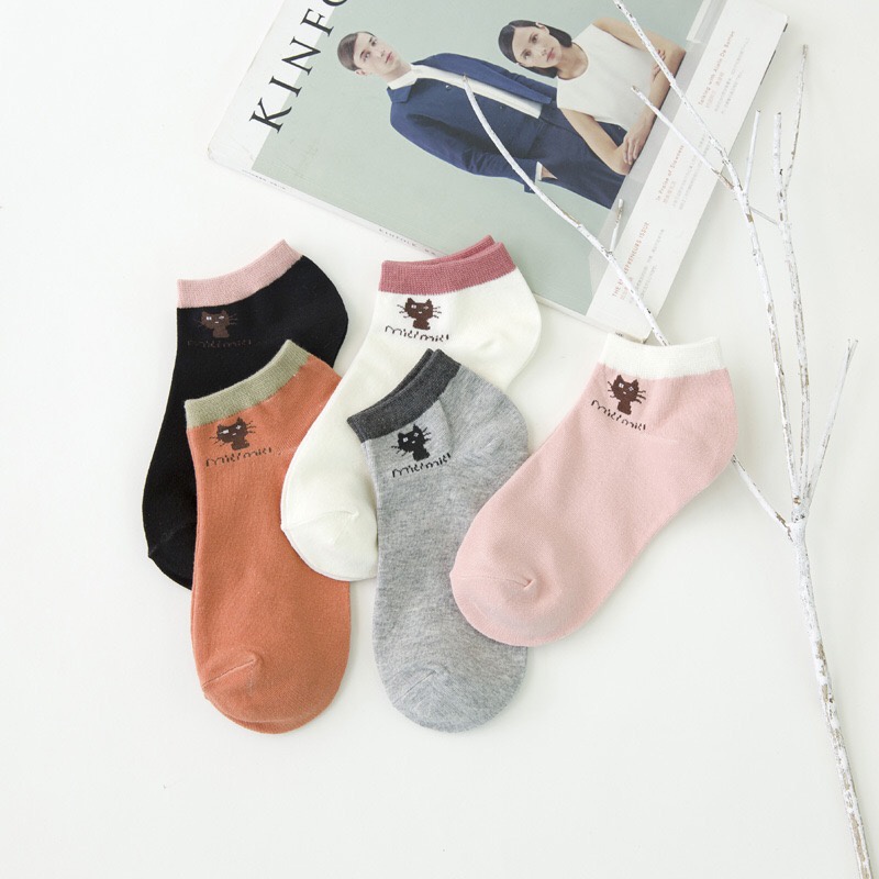 kaos kaki mode lucu wanita Socks kerja hidden kaos kaki Stoking D1230