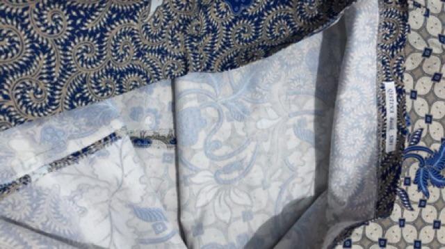 Tunik Batik Qistina Lapis Tricot Mewah