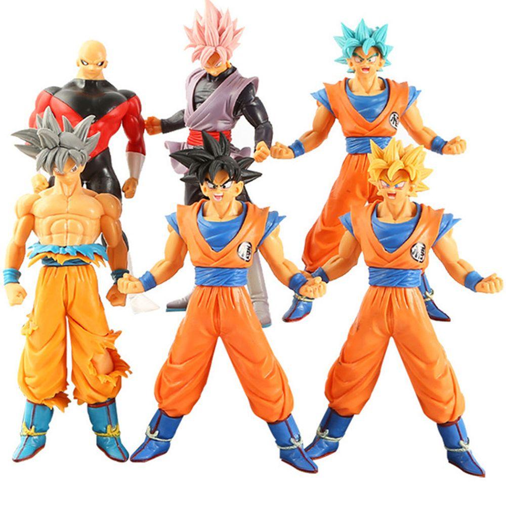 [Elegan] Dragon Ball Angka Koleksi Model Ornamen Desktop PVC Figure Brinquedo Mainan Model Mainan Monkey King Son Goku Figure