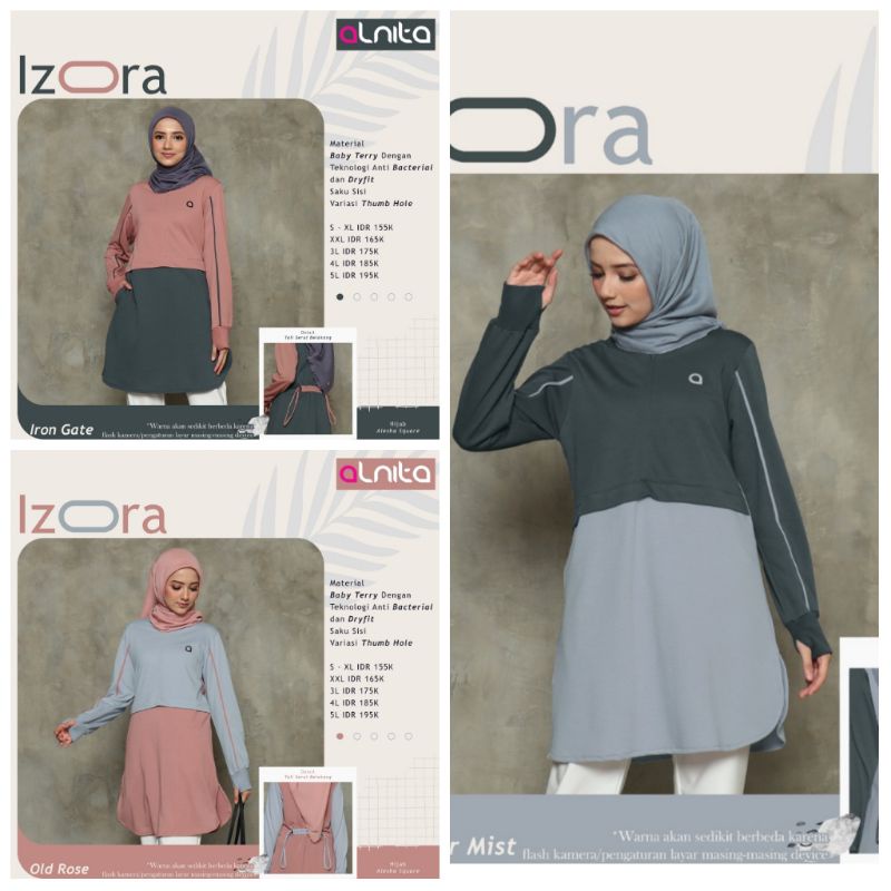 Kaos Tunik Alnita IZORA