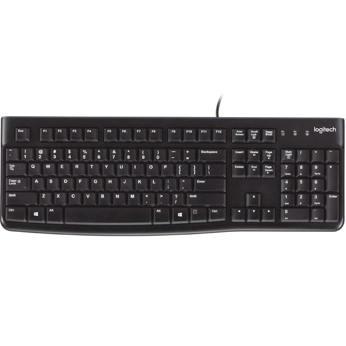 Keyboard LOGITECH USB K120 - Garansi Resmi K-120