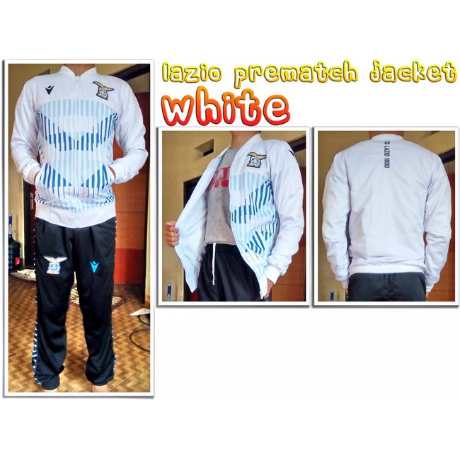 LAZIO preMatch Jacket (WHITE)
