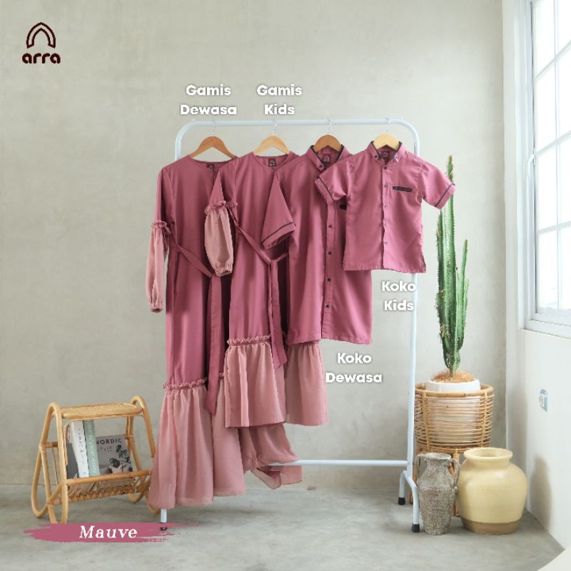 Gamis Sarimbit Keluarga Ayah Ibu Anak Series Mecca Warna Mauve Original Premium Arra Sarimbit Couple 2023 Terbaru Busana Muslim Kapel Kondangan Baju Couple Keluarga Muslim Sarimbit Lebaran Baju Kondangan Wanita Kekinian Jumbo