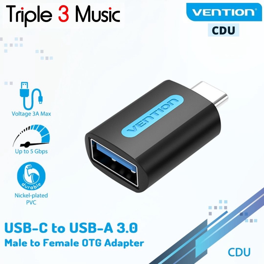 Vention CDU Adapter OTG USB Type C to USB 3.0 Female