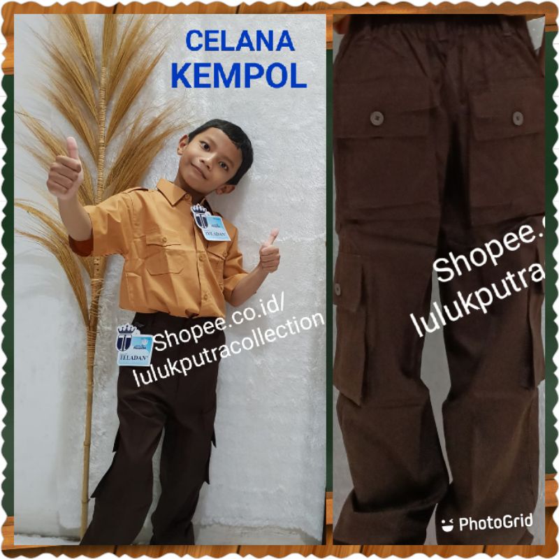 

Seragam Celana Pramuka SAKU KEMPOL TELADAN /CELANA PRAMUKA/CELANA TELADAN/CELANA KEMPOL/SERAGAM PRAMUKA