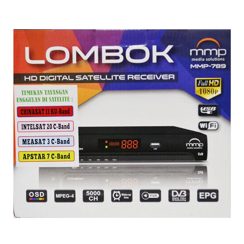 Receiver Parabola MMP Lombok Support Bisskey, Powervu, Cccamd