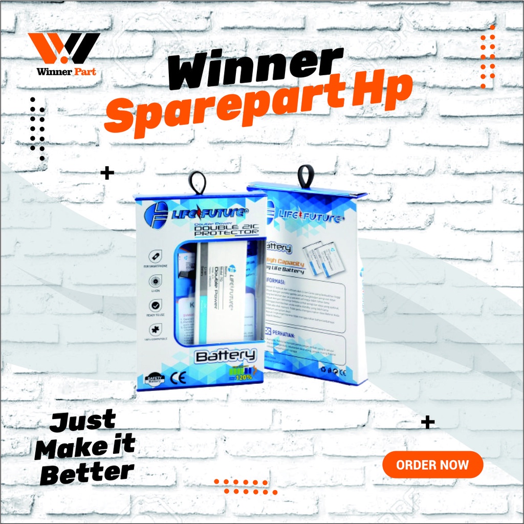 Baterai Iphone 7 / Iphone 7G 4.7  Life Future