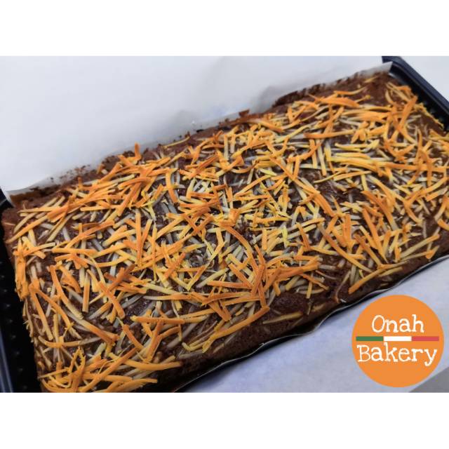 

Fudgy Brownies Variant Cheese Cheesy | Onah Bakery
