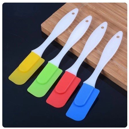 Spatula Silikon Mini Silikon Spatula Sutil Kecil Silikon Utensil Kue