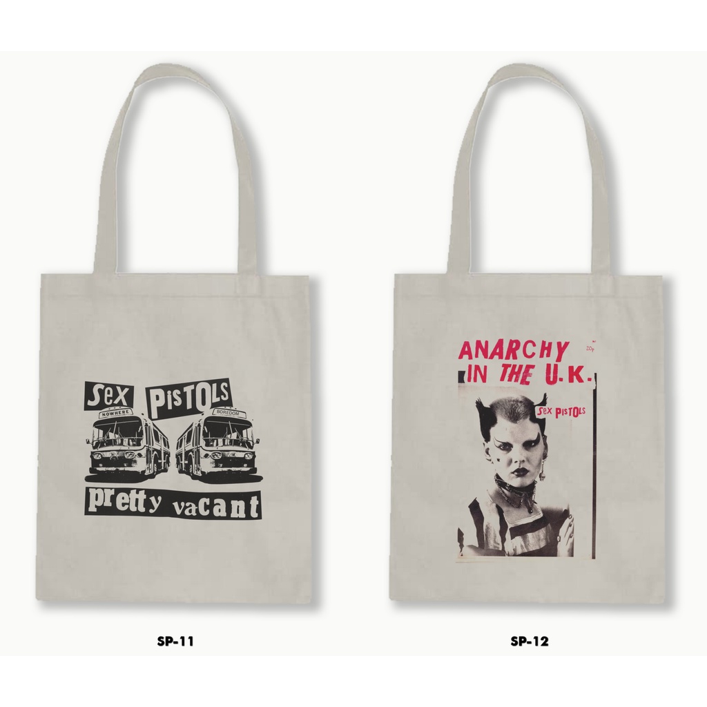 TOTE BAG BLACU - SEX PISTOLS .01