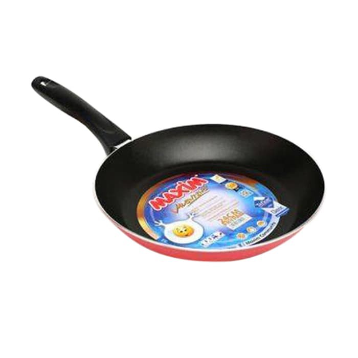 Penggorengan Maxim Datar Ceper Wajan Frying Pan Teflon VaIentino 24 cm