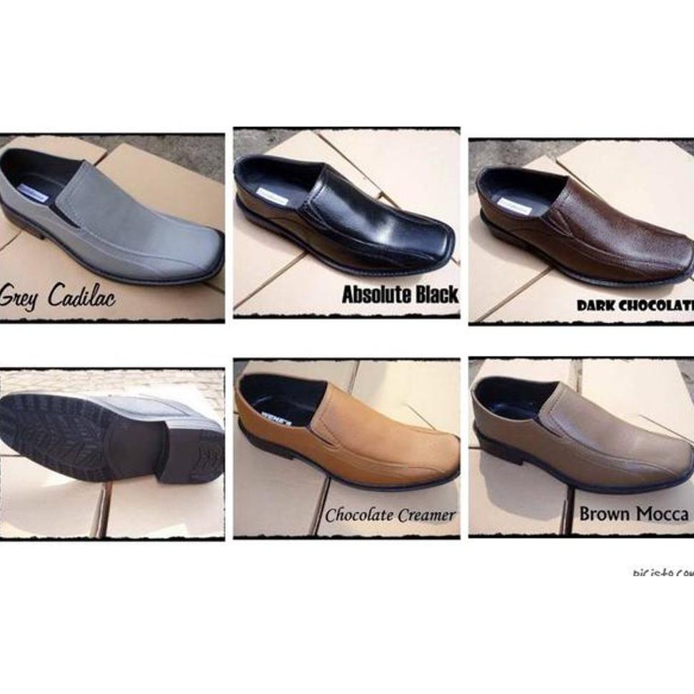 Best Seller! Sepatu Shoes Pantofel Ukuran Kaki Besar Jumbo Size 46 Pria Formal / Resmi / Sepatu