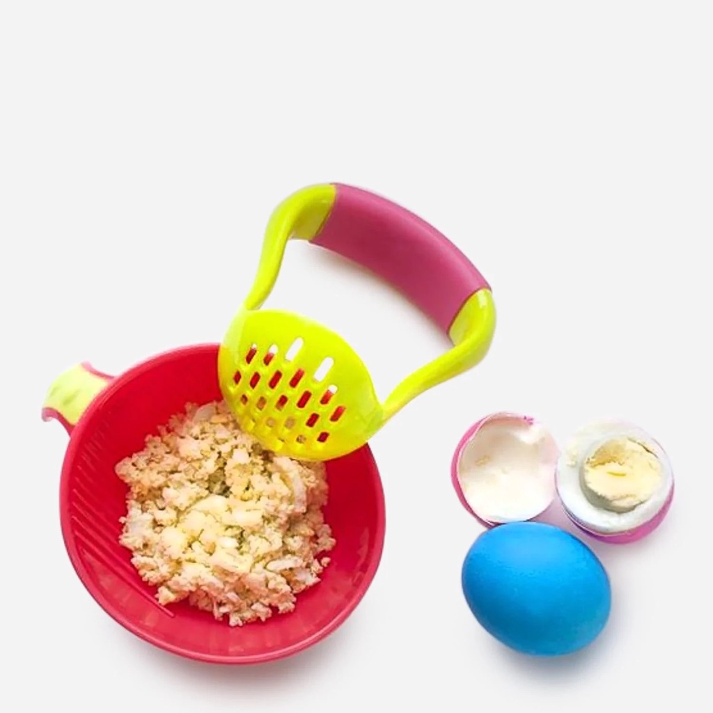 Nuby Mash &amp; Feed Bowl, Mangkok Gerus Dan Saji