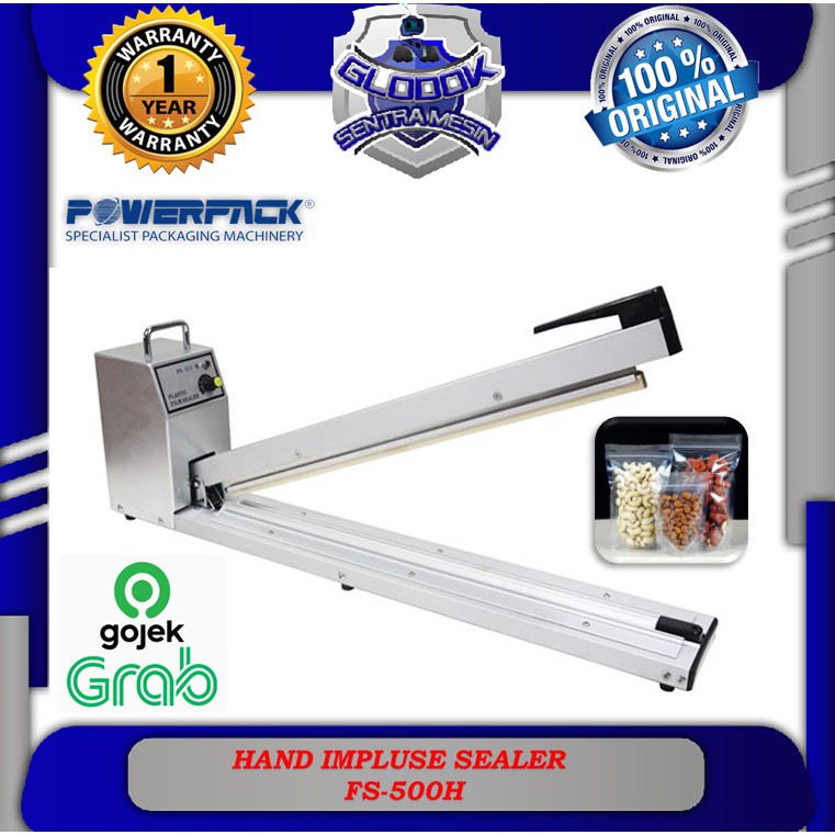 Hand Impulse Sealer FS-500H POWERPACK