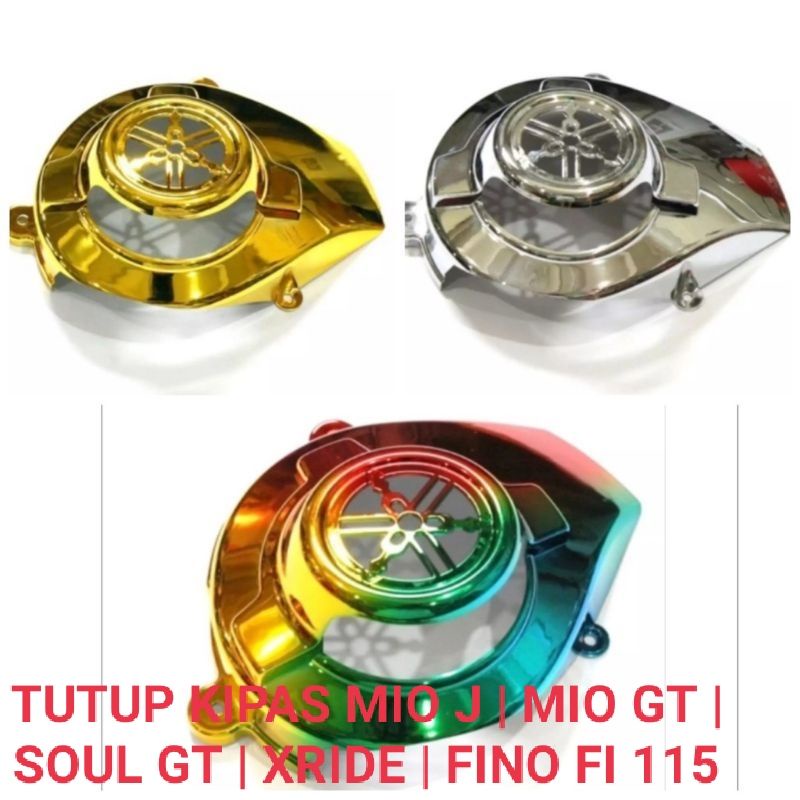Cover Tutup Kipas Motor Yamaha Mio J  | Mio GT | Soul GT | Xride | Fino FI 115 | Tutup Kipas Variasi