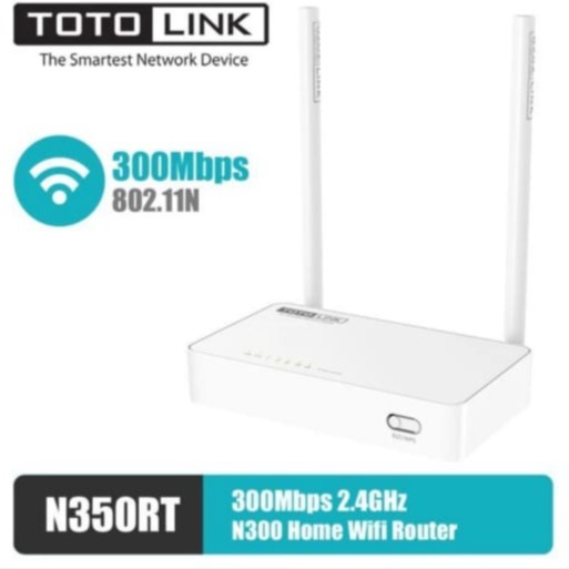 TOTOLINK N350RT WIRELESS ROUTER 300Mbps SUPPORTED IPTV