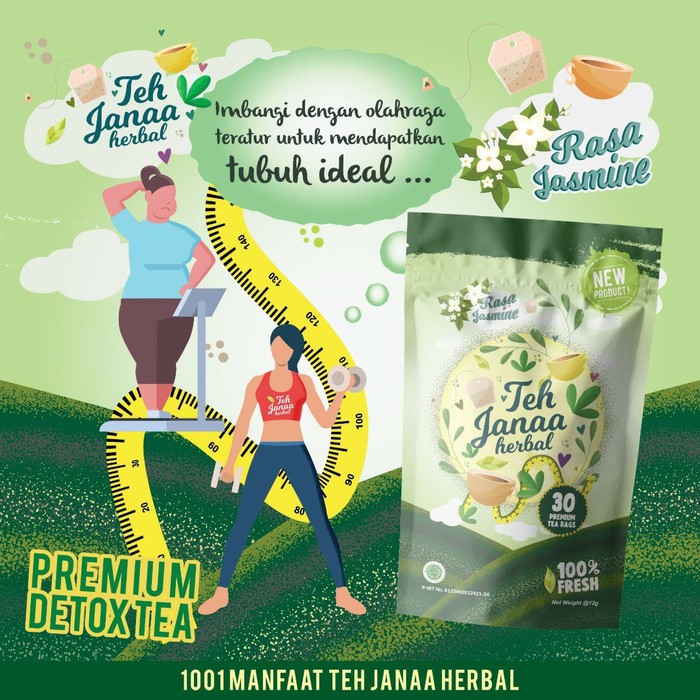 

HOT - TEH JANAA HERBAL/TEH DIET/TEH DETOX/TEH SEHAT