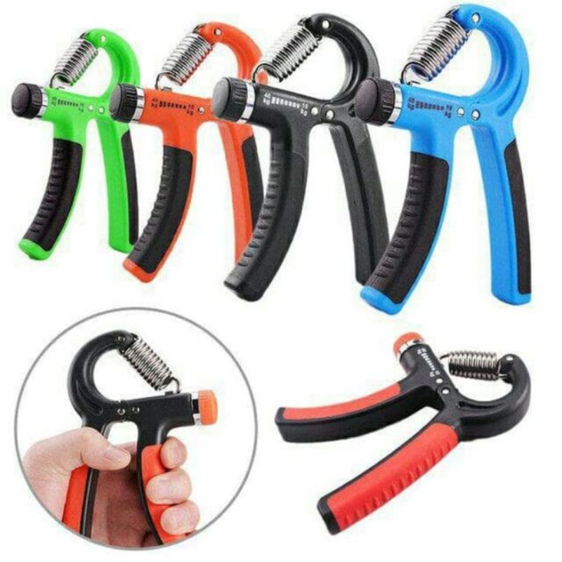 Handgrip hand Grip 5 - 60 kg Alat bantu fitness Otot lengan tangan Portable