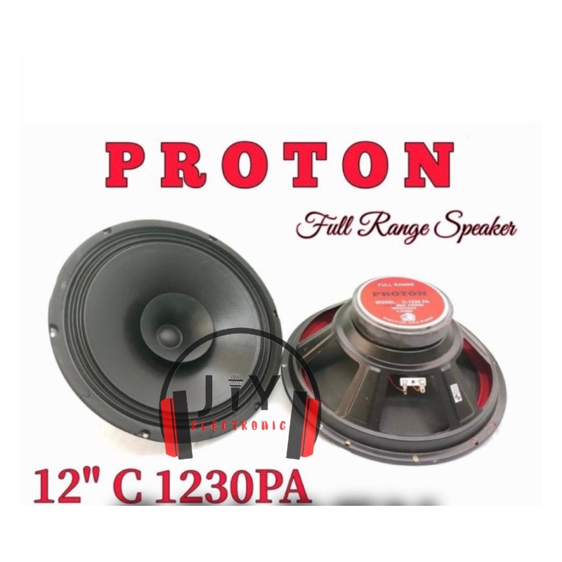 Speaker 12 inch Full Range Fullrange Proton C1230PA C 1230 PA