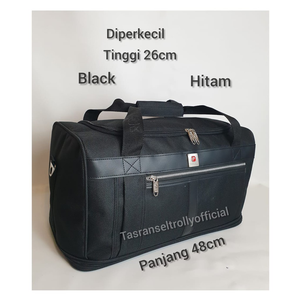 Tas Pakaian Travel Bag Polo Interclub 48x25x26cm up 43cm 100%original